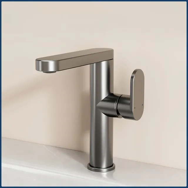 Robinet de lavabo d'eau chaude et froide – vue 2