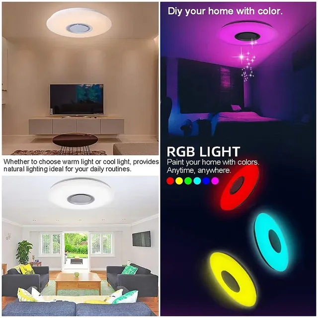 Lampe LED intelligente RGB – vue 2