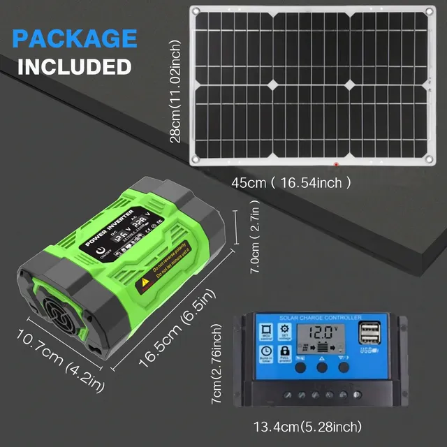 Kit de système solaire 8000W – vue 3