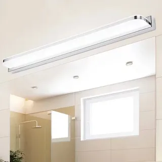 Applique murale led miroir rectangulaire chrome poli diffuseur opalin…