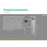 Robinet cascade en acier inoxydable 304 – vue 5