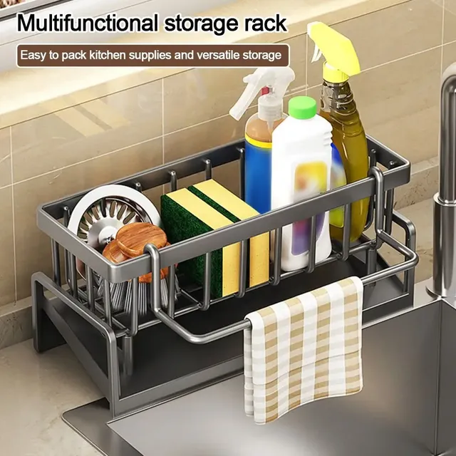 Étagère évier autodrainante égouttoir organisateur…
