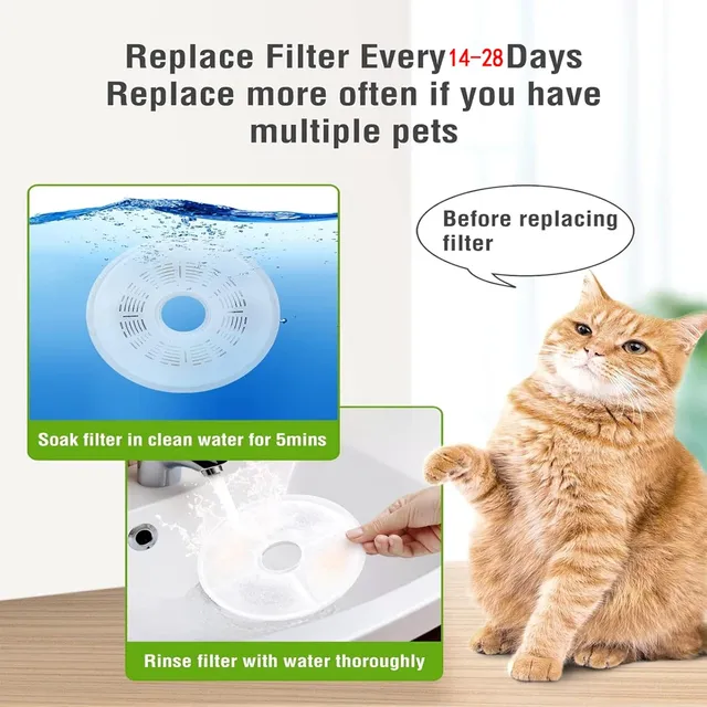 Distributeur de fontaine d'eau pour chien et chat – vue 5