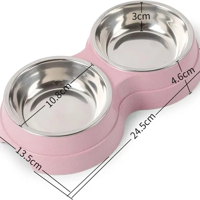 Double bols pour animaux de compagnie – vue 3