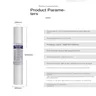 5 pièces 20 "purificateur d'eau 20 pouces 5 microns… – vue 3