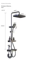 Ensemble de pomme de douche thermostatique – vue 6