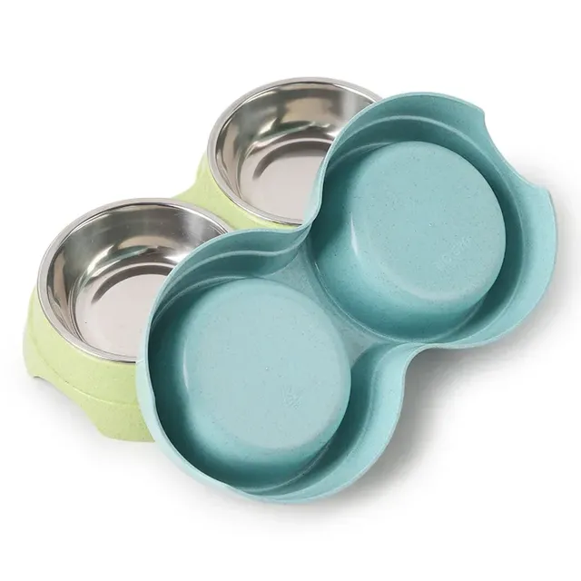 Double bols pour animaux de compagnie – vue 4