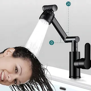 Bras mécanique universel pour robinet chaud et froid