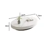 Table basse ovale minimaliste neutre luxe Table basse… – vue 2
