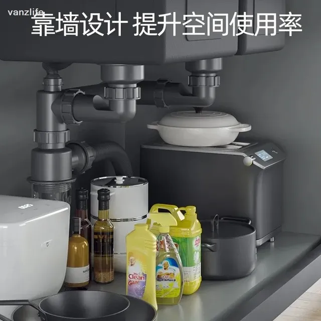 Ensemble d'Installation de Proximité d'Évier de Cuisine – vue 2