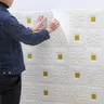 Papier peint panneau mural à motifs de brique 3D – vue 3