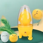 Mélangeur de jaune d&rsquo;œufs Portable, broyeur d&rsquo;œufs, Shaker manuel, Gadgets manuels, mélangeur d&rsquo;œufs, extracteur d&rsquo;œufs, cuisine, fabricant doré