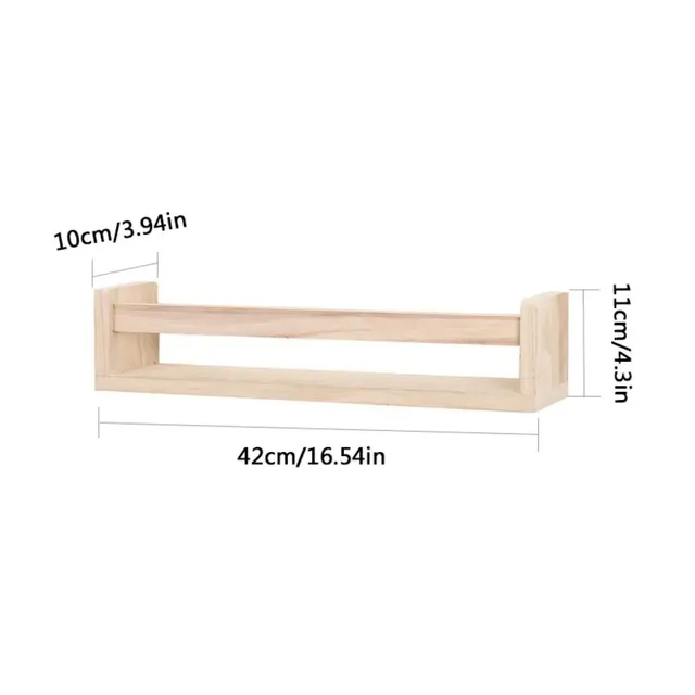 Étagère à épices en bois – vue 6