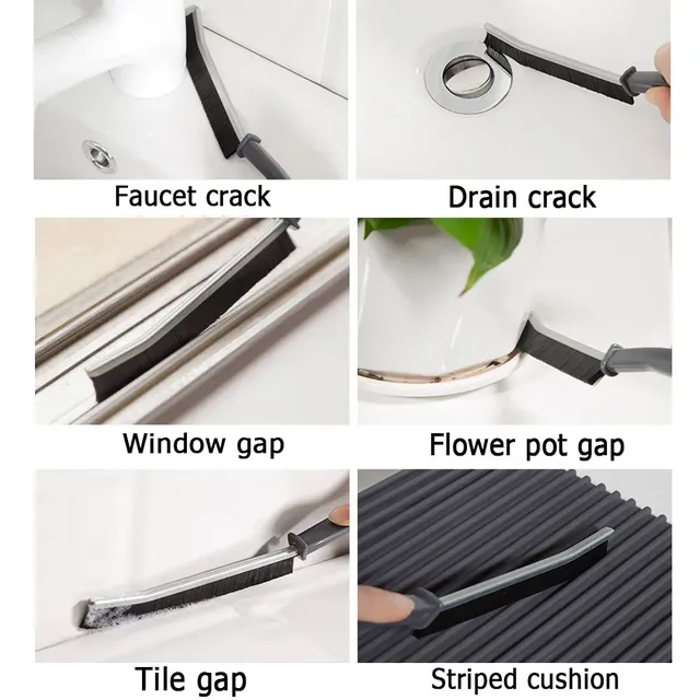 Brosse de nettoyage de toilettes à poils durs – vue 2