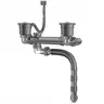 ABFS Kit de vidange d'évier Double – vue 1
