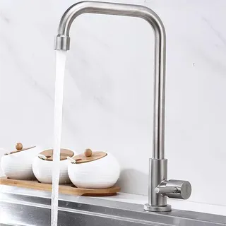 Robinet de cuisine en acier inoxydable