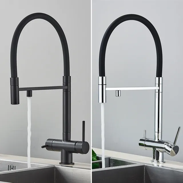 Robinet mitigeur d'eau potable Pure à double bec – vue 4