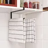 Porte serviettes papier sous meuble acier noir mat… – vue 4