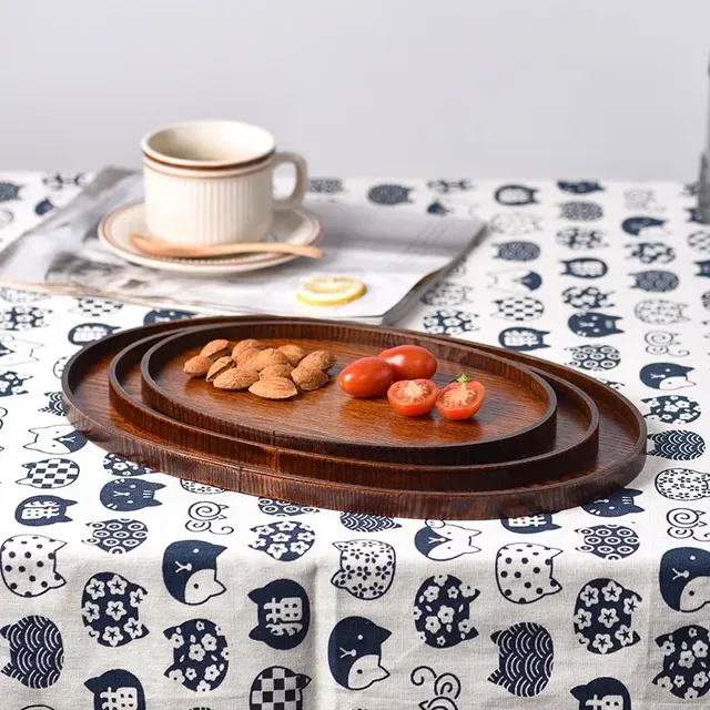 Plateaux de service ovales – vue 4