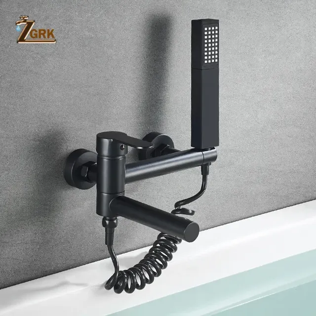 Mitigeur baignoire mural cascade bec cylindrique… – vue 2