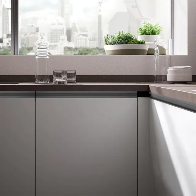 Porte d'armoire poignée spéciale en forme de G sans… – vue 4