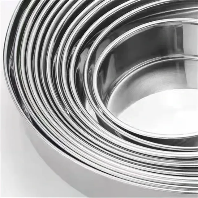 Bassin rond en acier inoxydable 304 pour le stockage des… – vue 6
