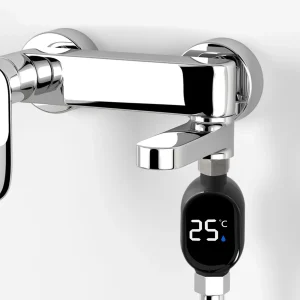 Thermomètre de douche d’eau domestique, capteur de température intelligent étanche, affichage numérique, thermomètre de robinet, thermomètre de bain Thermomètre de douche d’eau domestique, capteur de température intelligent étanche, affichage numérique, thermomètre de robinet, thermomètre de bain