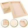 Kit panneaux bois lisse rectangulaires apprêtés prêts… – vue 3