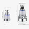Baokemo 360 rotatif purificateur d'eau filtre robinet… – vue 5