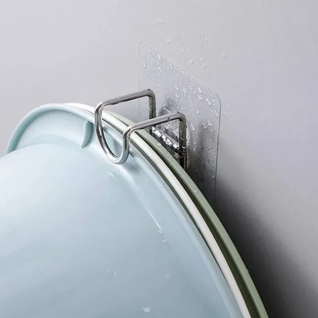 Crochets auto-adhésifs muraux pour lavabo – vue 2