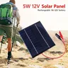 Panneau solaire étanche 10W 5V/12V – vue 3