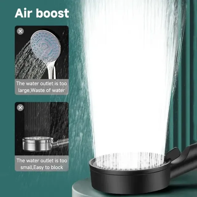 Pommeau de douche multifonction réglable – vue 3