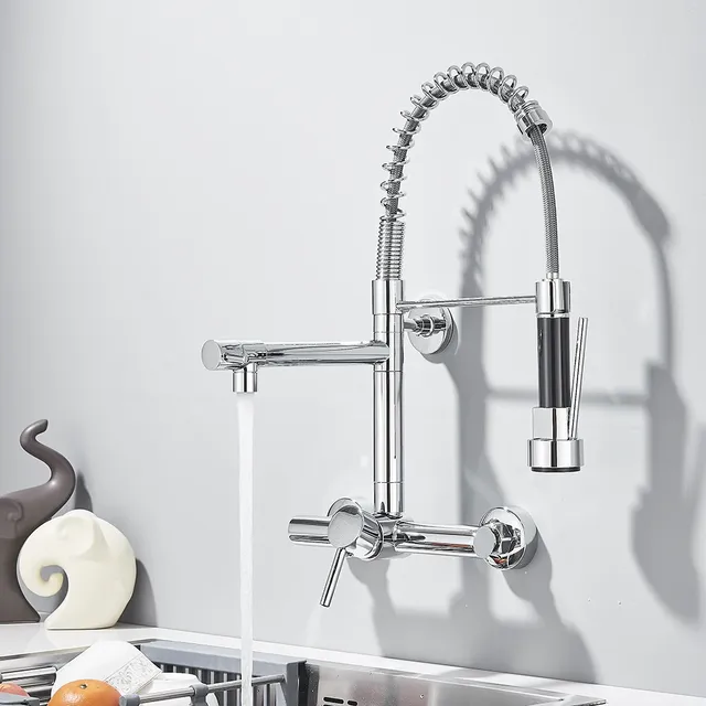 Robinet de cuisine noir – vue 4