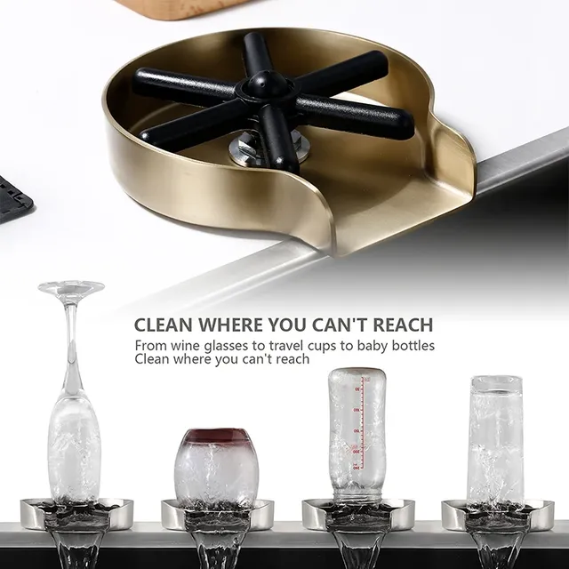 Lave-gobelet de lavage en verre – vue 2