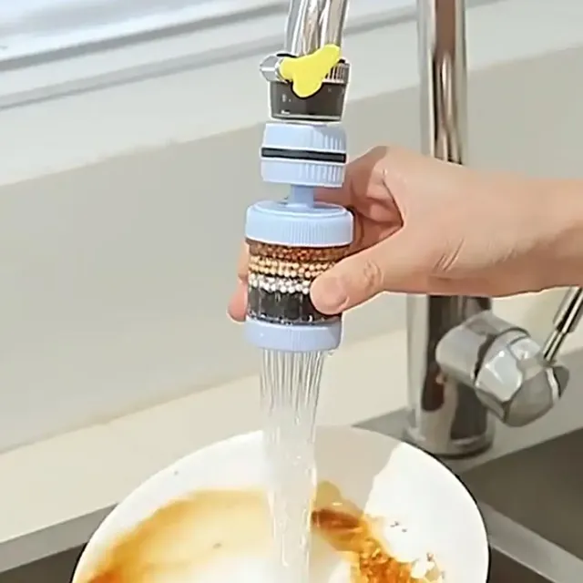 Filtre de robinet à 6 couches amovible et lavable – vue 6