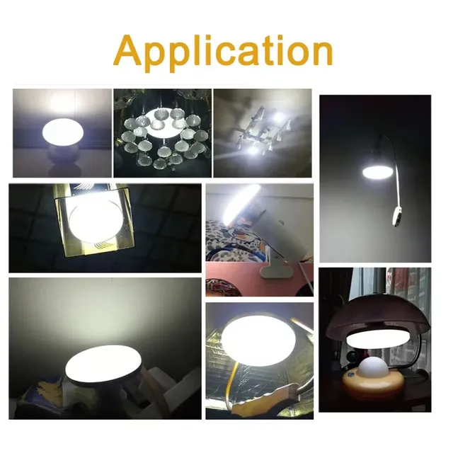 Ampoule LED UFO Super Lumineuse pour la Maison – vue 6