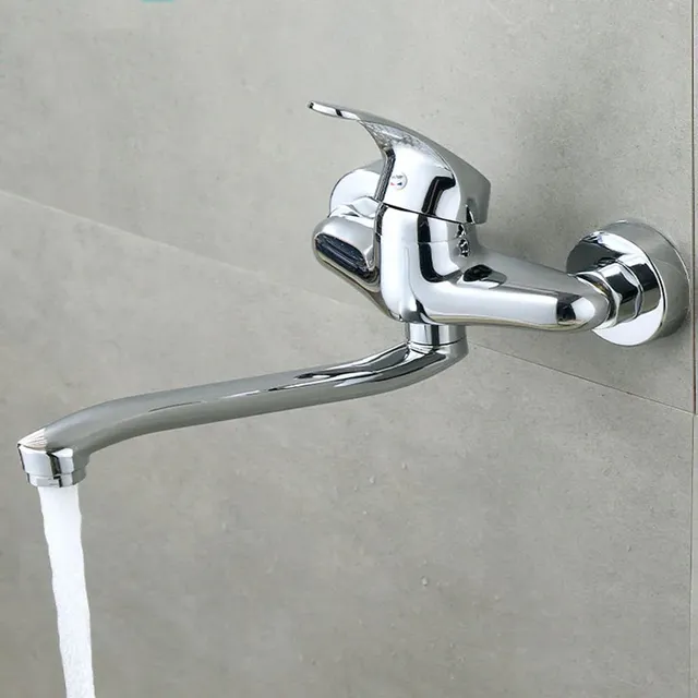 Robinet de cuisine mural – vue 2