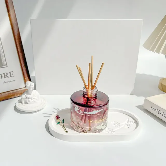 Plateau nuage irrégulier céramique blanc mat glaçure… – vue 5