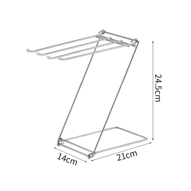 Cuisine 201 acier inoxydable chiffon support égouttoir… – vue 6