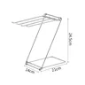 Cuisine 201 acier inoxydable chiffon support égouttoir… – vue 6