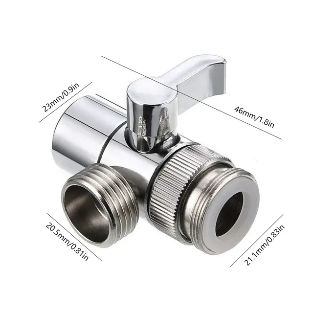 Adaptateur robinet trois voies vanne dérivation anti… – vue 6