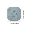 Filtre crépine évier silicone souple grisbleu ovale… – vue 5