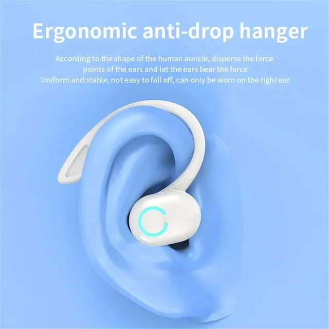 Bluetooth 5.2 crochet d'oreille écouteurs sans fil… – vue 4