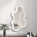Miroir mural de maison paresseuse, pour chambre à coucher, salle de bains, miroir de maquillage Kawaii, décoration de maison, salon, décoration de maison