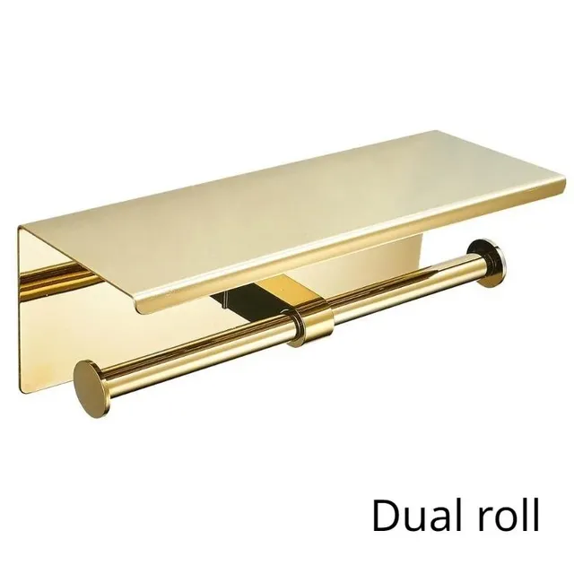 Porte papier hygiénique multifonctionnel double rouleau… – vue 3