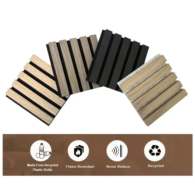 Placage de panneau de bois en fibre de polyester de… – vue 2