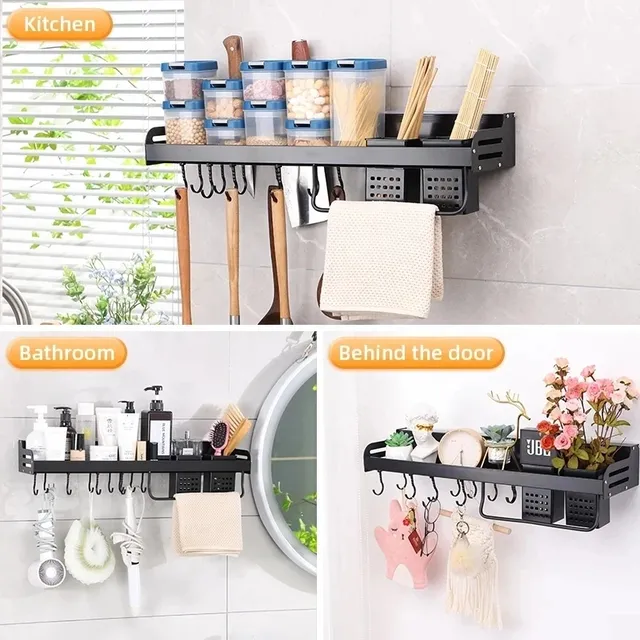 Organisateur de cuisine étagère murale support de… – vue 4