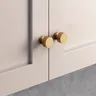 Boutons d'armoire rétro en laiton – vue 4