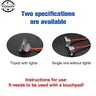Interrupteur tactile LED 10mm – vue 6