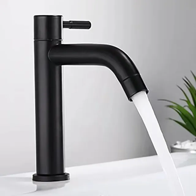 Robinet de lavabo en acier inoxydable – vue 2